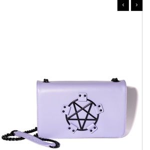 Black Craft Cult Pentagram Purse